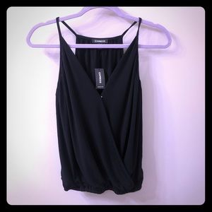 NWT Express banded bottom cami, sz M